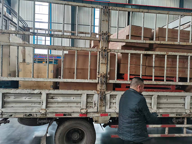 山東礦安重工一批ZYJ-M6壓風供水自救裝置發(fā)往河南洛陽