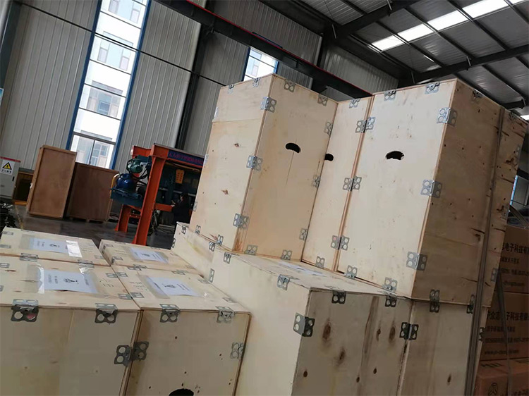 山東礦安重工一批氣動隔膜泵發(fā)往陜西榆林